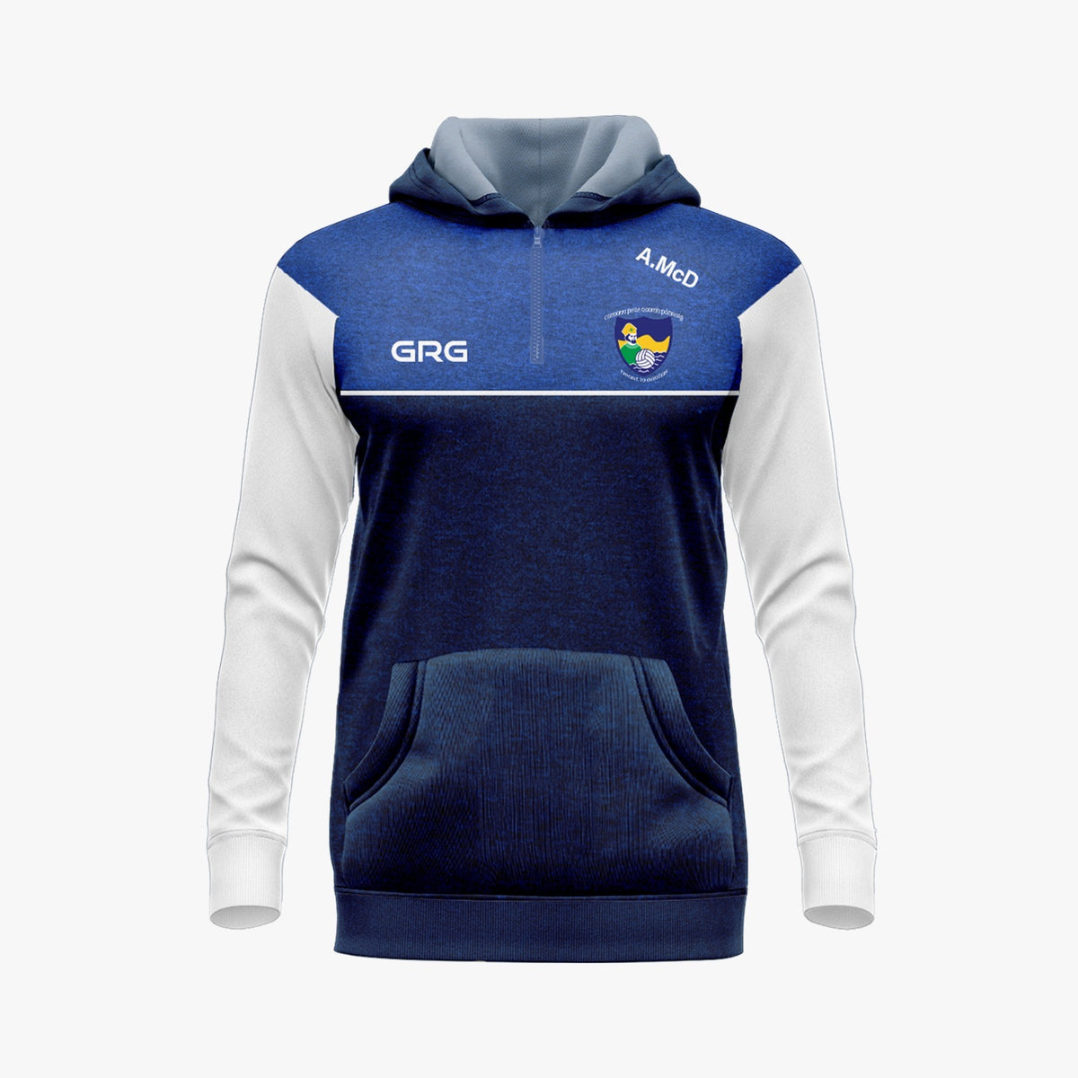 Quarter Zip Hoodie (Fleece Lined)