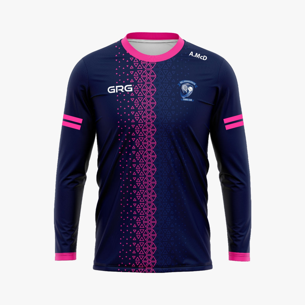 Fleeced Warm Up Top (Pink)