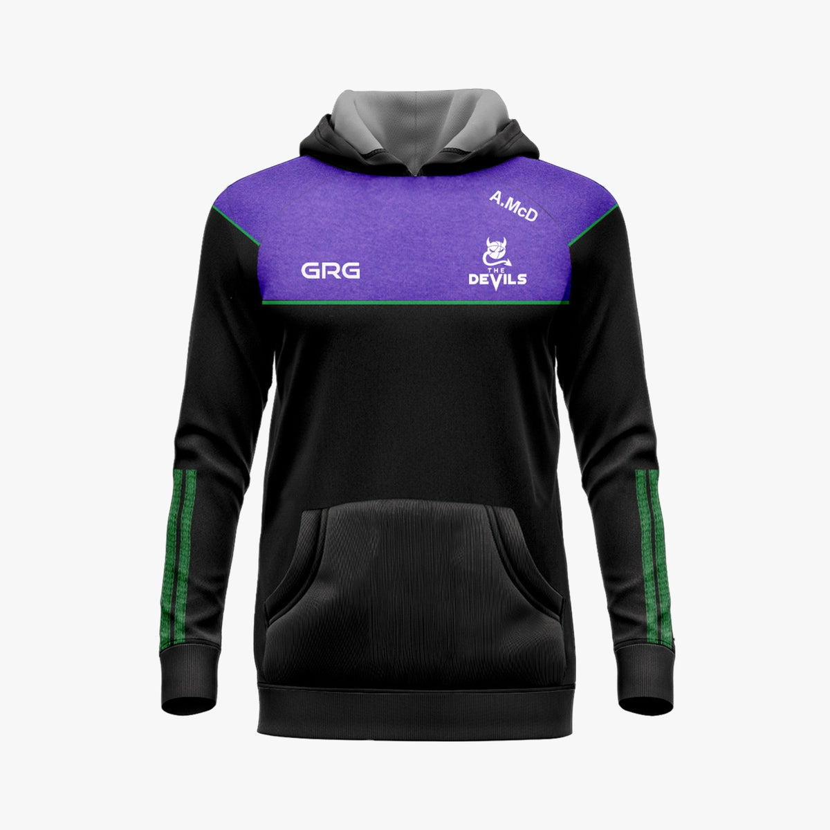 Quarter Zip Hoodie (Fleece Lined)