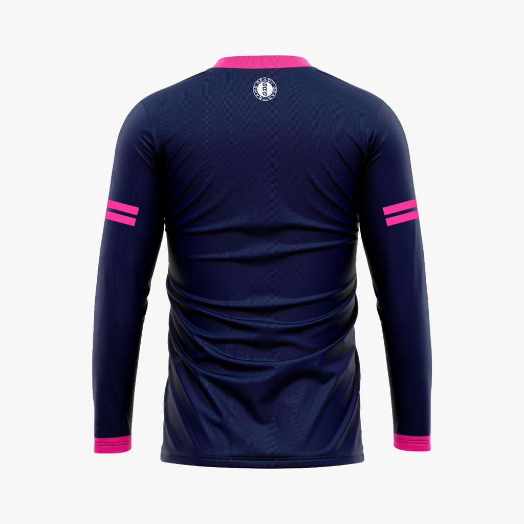 Fleeced Warm Up Top (Pink)