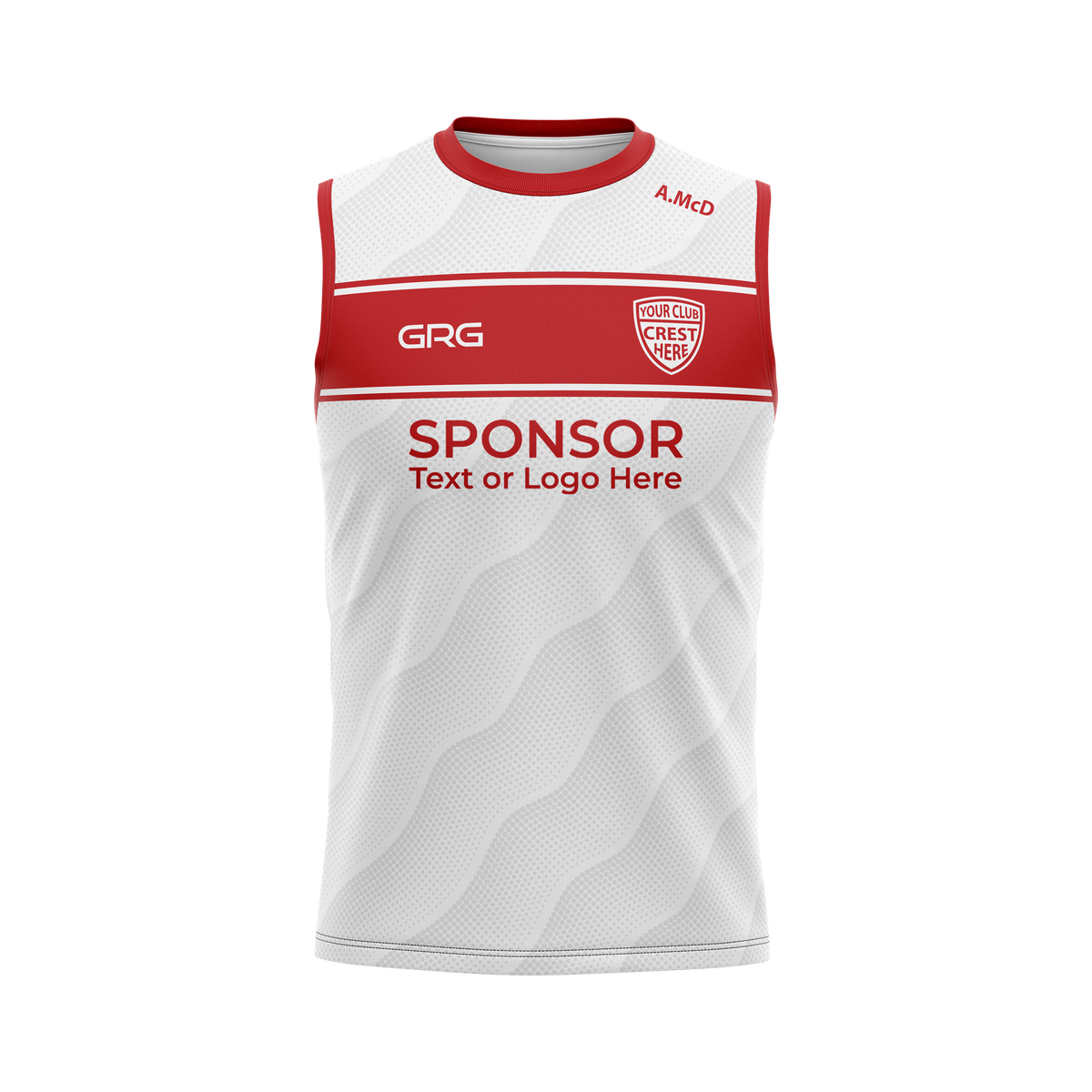 Sleeveless jersey