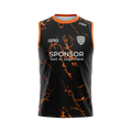 Sleeveless jersey