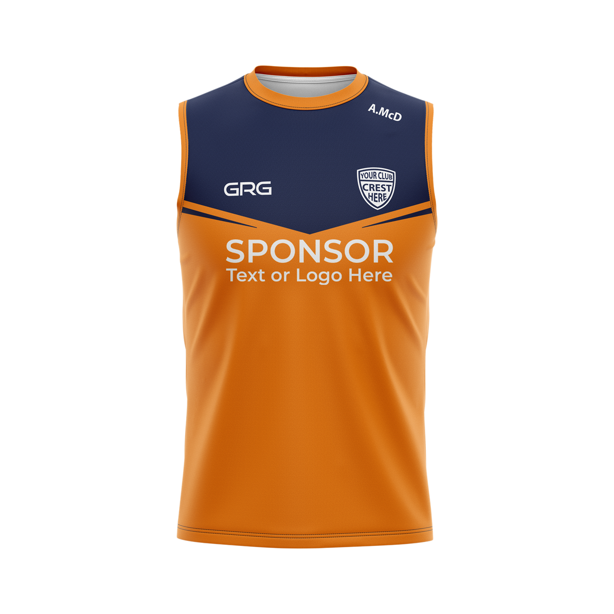 Sleeveless jersey